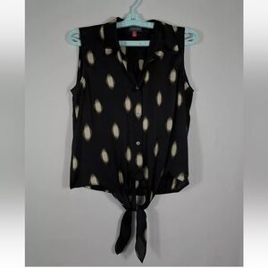 Vince Camuto Women Shirt Size S Black